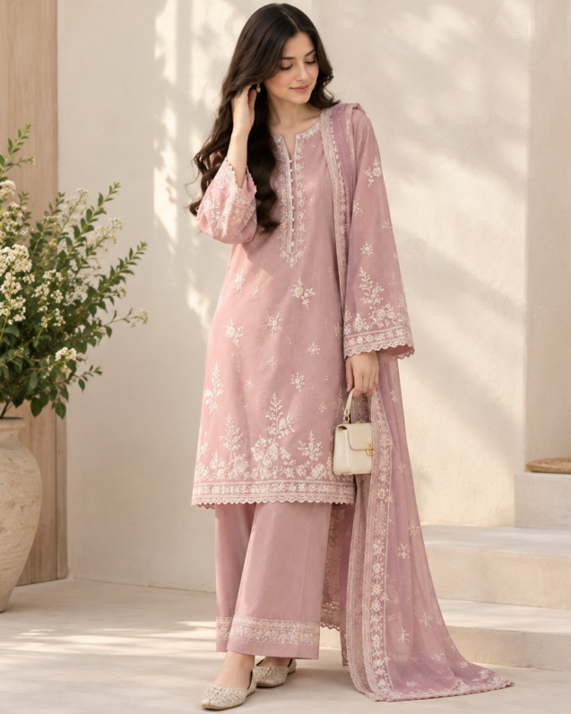3 piece printed suit floral